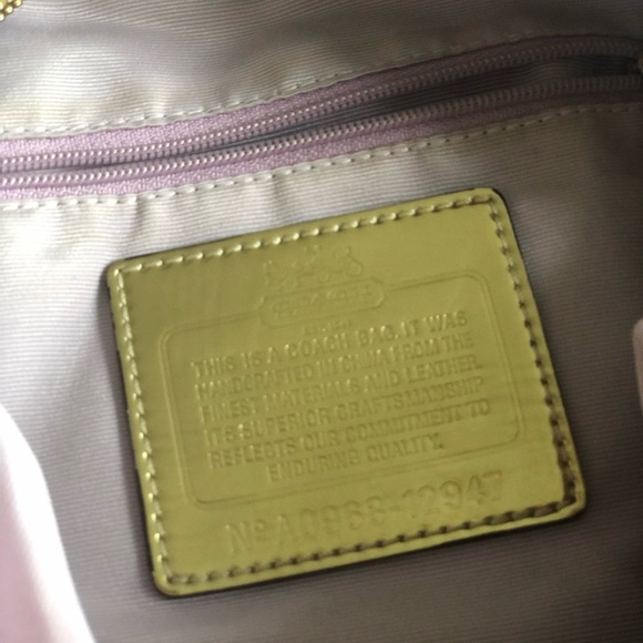 COACH Beige Bag with Shoulder Strap - Picture 8 of 10